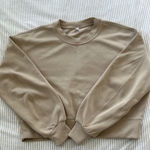 Lululemon Perfectly Oversized Cropped Crew Softstreme